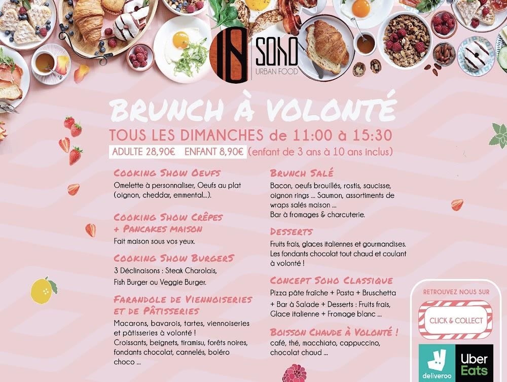 Soho Urban Food - Menu Image 1